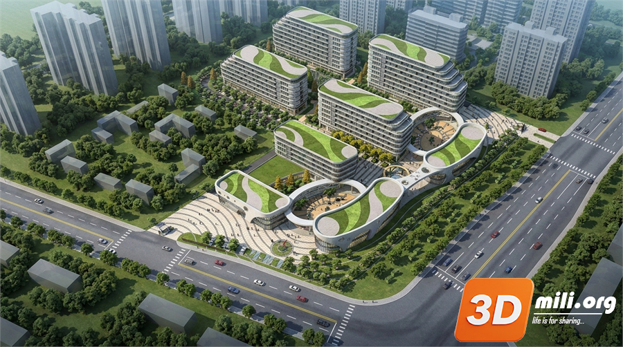 Outdoor Building Skp Files